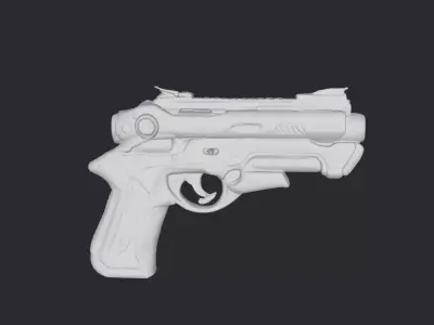 Futuristic Blast Gun 3D model