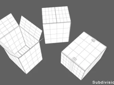 Industrial Construction Pack Low-poly 3D model