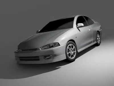 Mitsubishi Lancer MR Coupe 1995 3D model