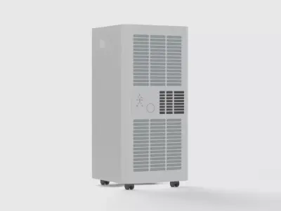 Air Purifier 3D model 3D model