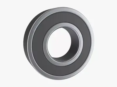 Ball bearing metal 02 3D model