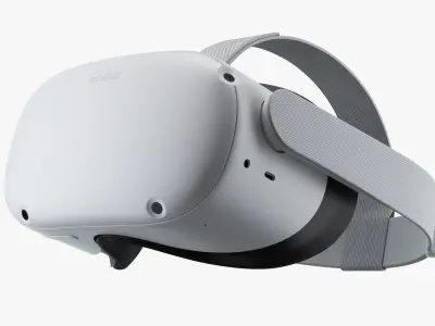 Oculus Quest 2 Headset 3D model