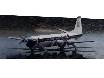  VICKERS VANGUARD 951 3D model