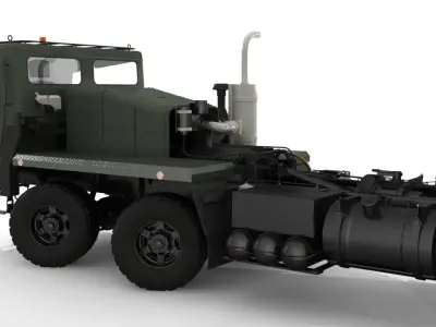 KRAZ -7634  3D model