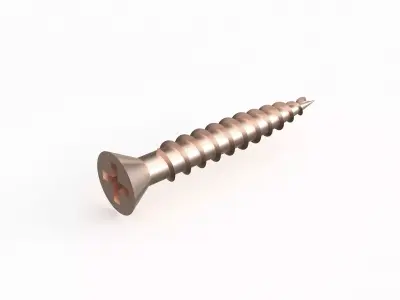 Screw 35 3D model