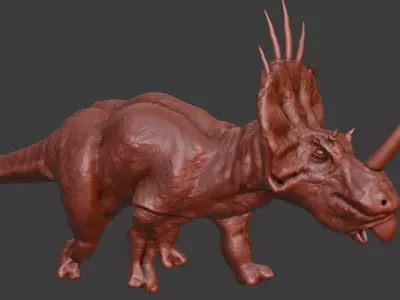 Dinosaur Styracosaurus 3D model