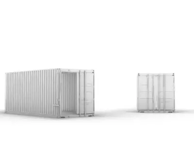Container shipping Free 3D print model