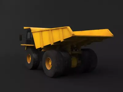 Modern Haul Truck 3D model