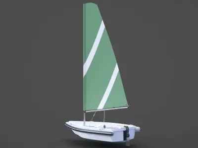 Boat 01  3D model