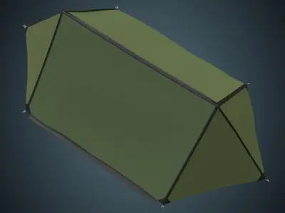 Tent 4 Basic 3D model