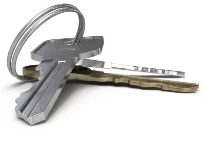 Keys 3D model