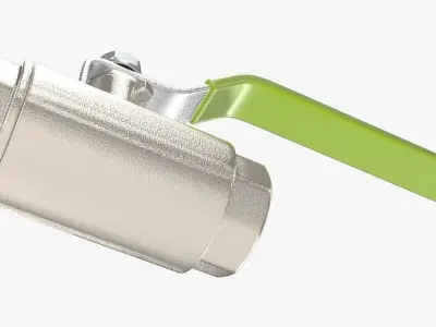 Valve ball 3D model purchase