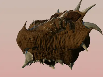 dragon head  3D model