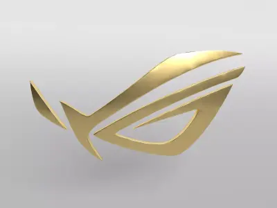 ROG Logo version1 006 Free low-poly 3D model