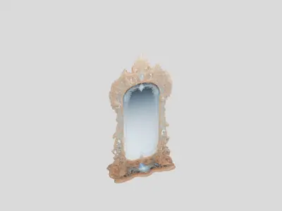 Ornate Magic Mirror Low-poly 3D model