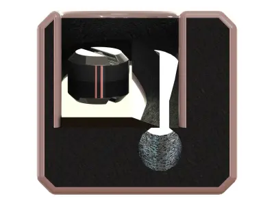 General Plastic Pencil Sharpener 3D model
