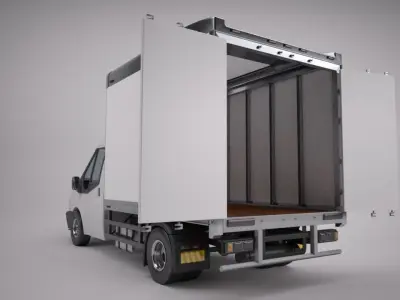 Box Van 3D model