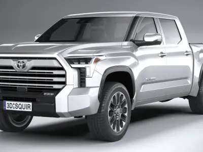 Toyota Tundra 2022 3D model get
