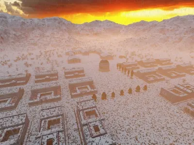 Historic city -Ancient City 3D model buy