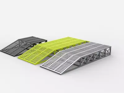 modular ramp set 02 3D model