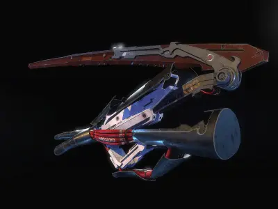 Mantis Blades 3D model