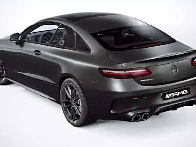 2021 Mercedes-Benz E53 AMG Coupe 3D model