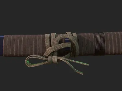 katana sword 3D model purchase