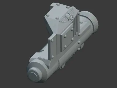 Sci Fi Ogre Weapon Set 3D print model