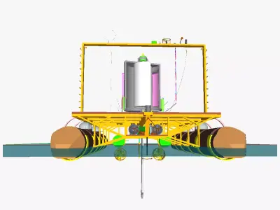 AT catamaran EM 3D model