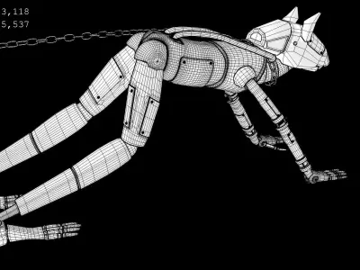 Suitable for a games 3D model