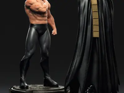 Batman Washed 3D Model Ready to Print STL 3D print model