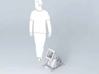 Water turbine crossflow  Free 3D model