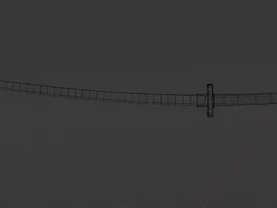 katana Low-poly 3D model 8