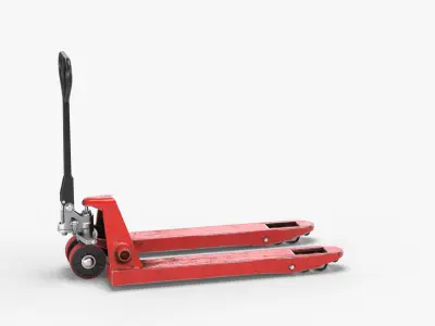 Hand Pallet Truck Low-poly 3D model purchase
