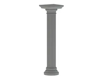 Doric Column  3D model