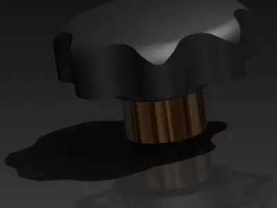 Polyamide Bronze 3D model