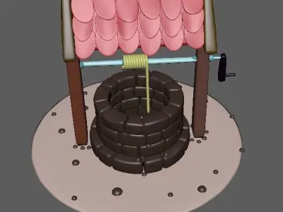 Water Well 3D model 3D model
