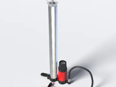 Bike Pump 3D model purchase