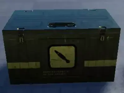 Ammo box  Free low-poly 3D model