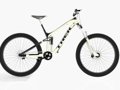 Mountain bike 3D model get