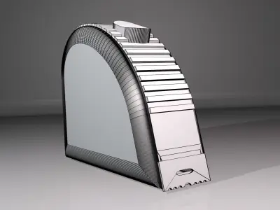 Animated Tape Measure  3D model