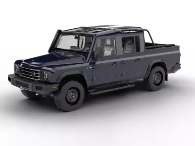 Ineos Grenadier Quartermaster Trialmaster 2024 3d model 3D model