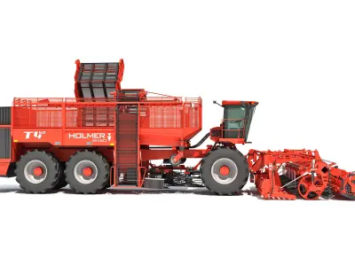 Holmer Potatoes Sugar Beet Harvester 3D model
