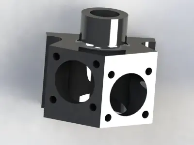 Mini Crank Case 3D model