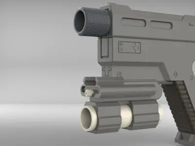 HELLDIVERS 2 - P-2 PEACEMAKER PISTOL - QUALITY 3D PRINT MODEL 3D print model