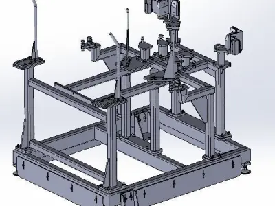 Mounting plate Free 3D model