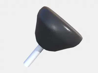 Industrial Knob 3D model