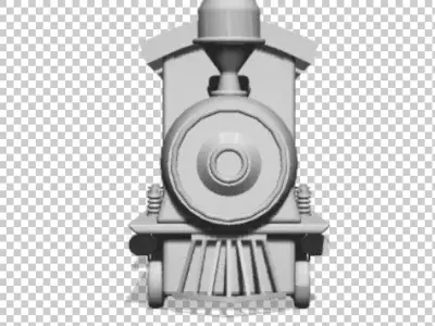 Loco motive train  3D print model
