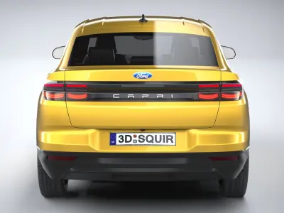 Ford Capri 2025 3D model