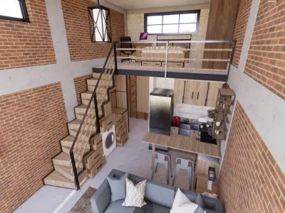 small house Free 3D model purchase